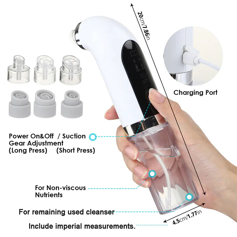 Portable Smart Derma Vacuum Extraction Kit